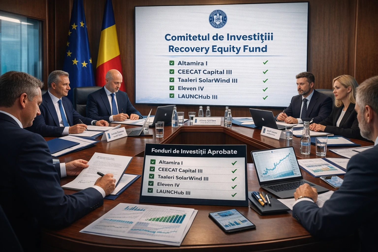 Guvernul aprobă finanțarea a cinci noi fonduri de investiții prin Recovery Equity Fund
